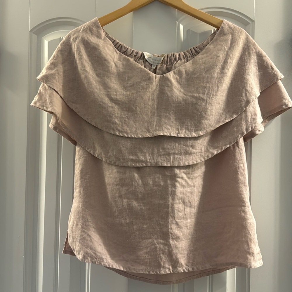 Linen Top - 100% Linen S/XS